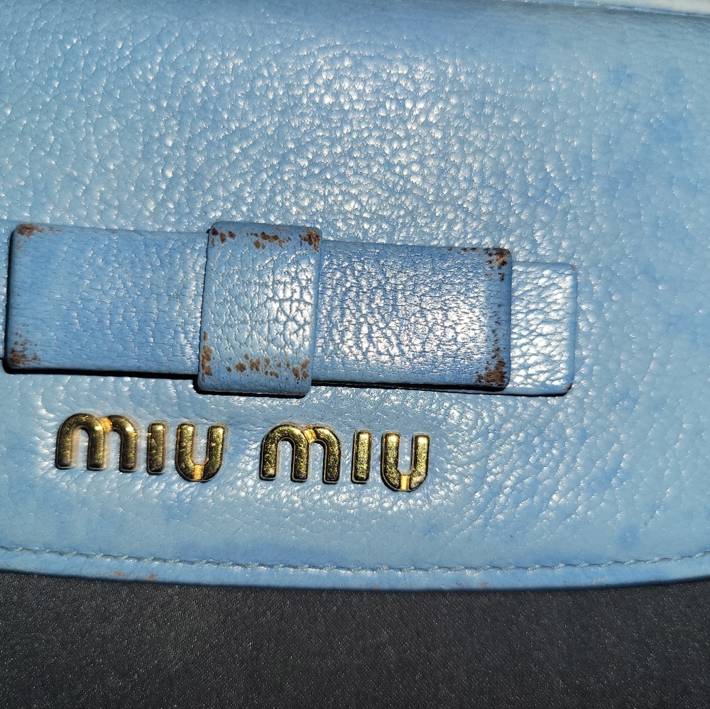 Pre-Owned Miu Miu Leather Wallet - image 6
